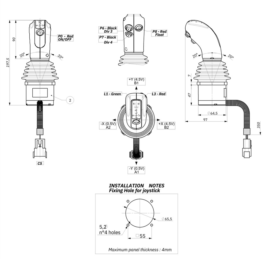 Walvoil SDM/DLM with 3rd function Case IH, International Harvester, John Deere, Kubota - Máy chất hàng trước cho máy cày cho Máy chất hàng trước cho máy cày: hình 4 Walvoil SDM/DLM with 3rd function Case IH, International Harvester, John Deere, Kubota - Máy chất hàng trước cho máy cày cho Máy chất hàng trước cho máy cày: hình 4