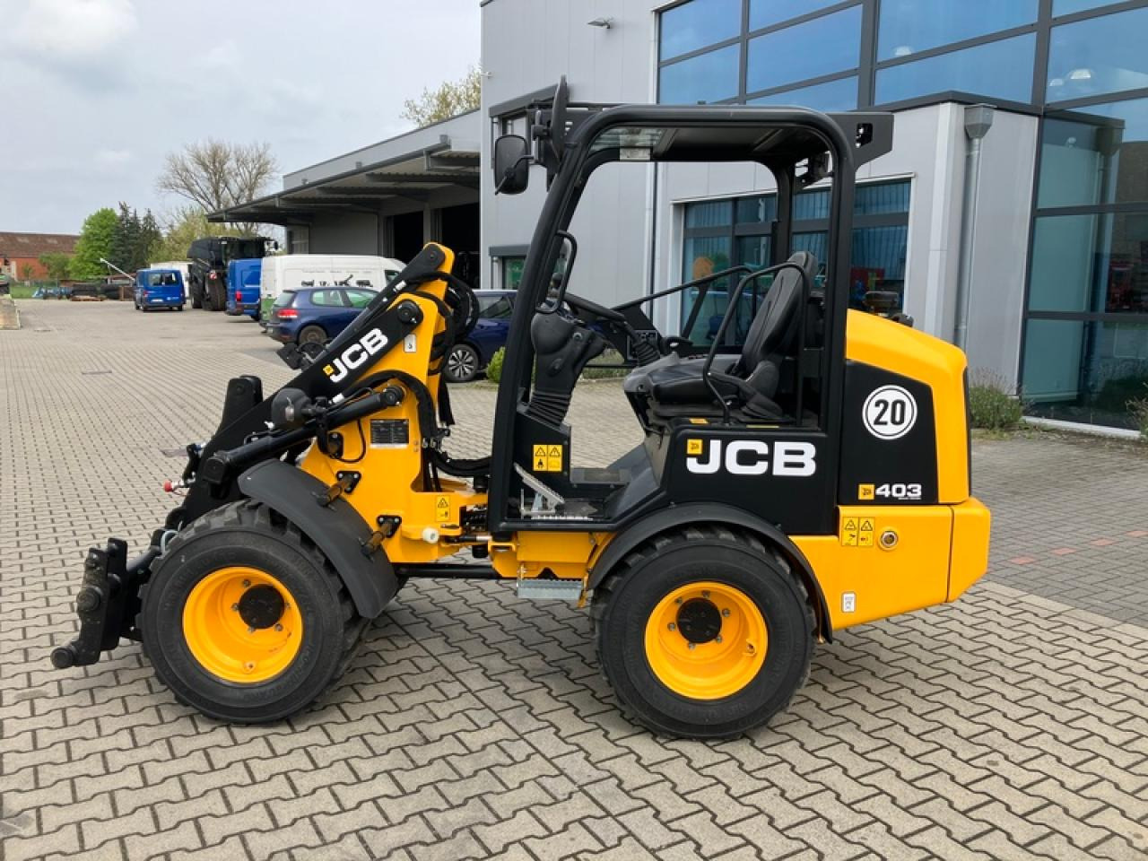 JCB 403 AGRI SMART POWER EURO-AUFNAHME - Máy xúc lật bánh lốp: hình 2 JCB 403 AGRI SMART POWER EURO-AUFNAHME - Máy xúc lật bánh lốp: hình 2