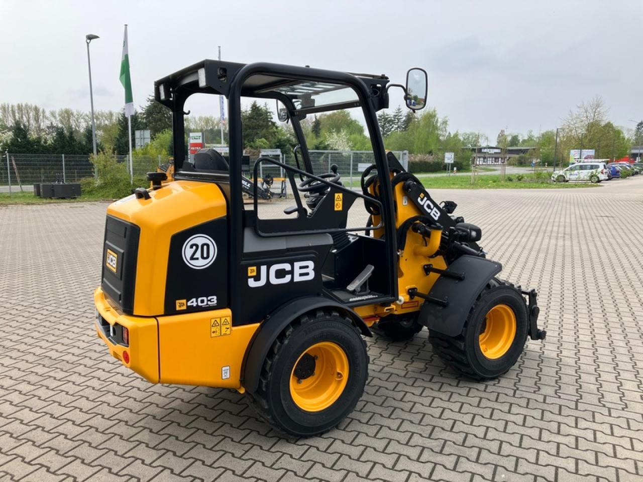 JCB 403 AGRI SMART POWER EURO-AUFNAHME - Máy xúc lật bánh lốp: hình 3 JCB 403 AGRI SMART POWER EURO-AUFNAHME - Máy xúc lật bánh lốp: hình 3