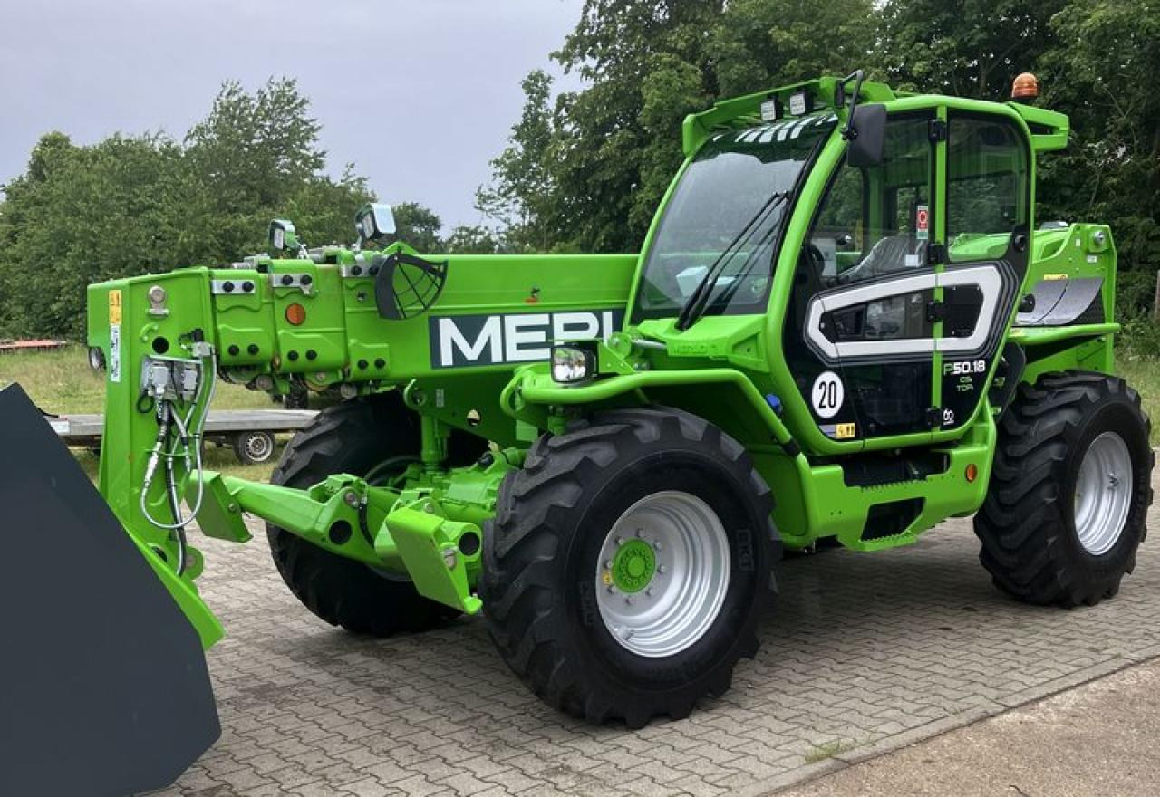 Merlo P50.18 CS INKL LEICHTGUTSCHAUFEL - Xe nhấc hình viễn vọng kính: hình 1 Merlo P50.18 CS INKL LEICHTGUTSCHAUFEL - Xe nhấc hình viễn vọng kính: hình 1