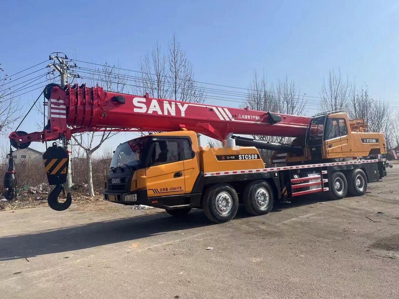 Palfinger Sany STC500 50 60 65 70 80 100 - Cẩu bánh lốp: hình 2 Palfinger Sany STC500 50 60 65 70 80 100 - Cẩu bánh lốp: hình 2