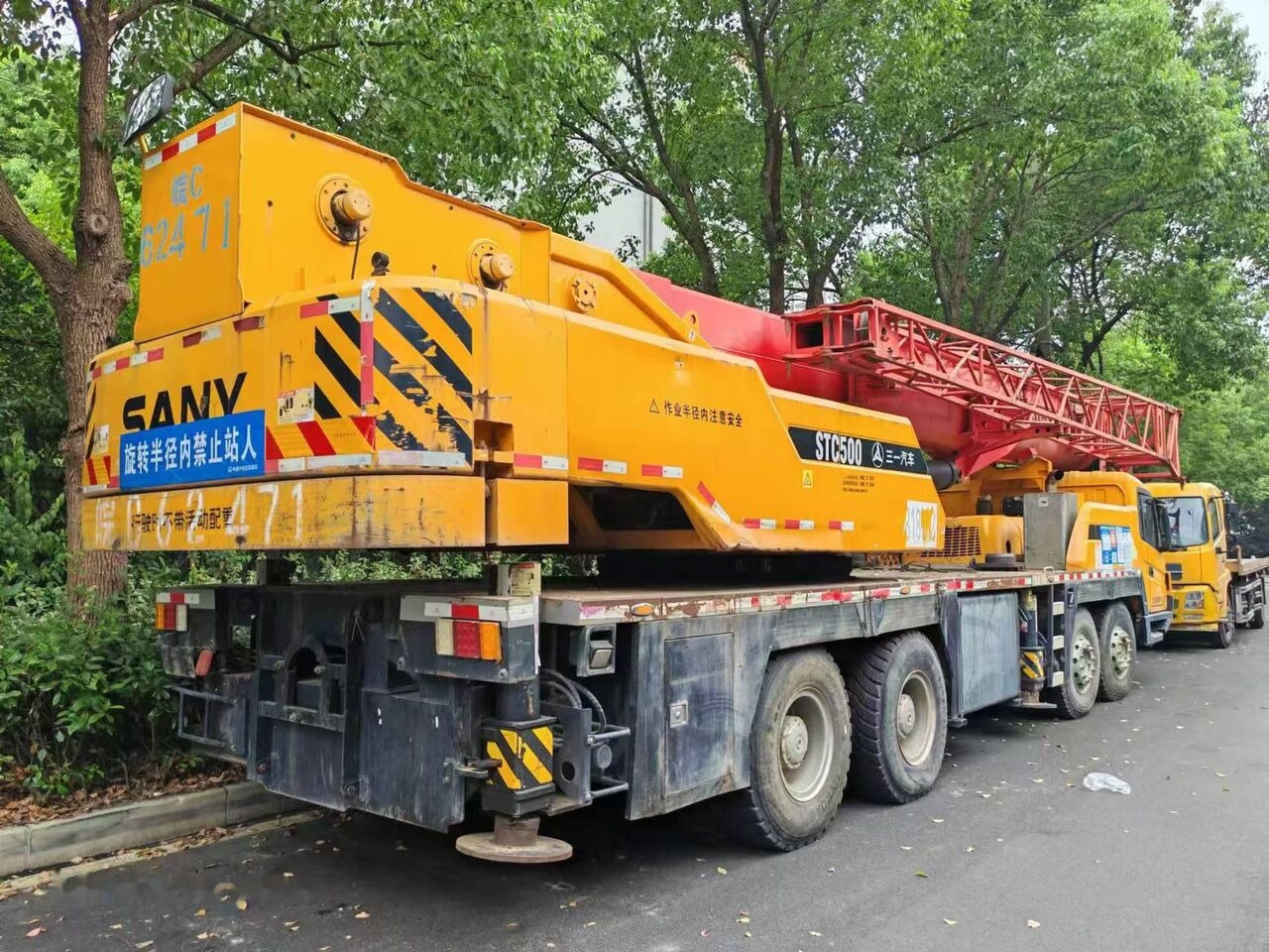 Sany STC500 STC500T STC500E 50ton 50T STC1000S - Cẩu bánh lốp: hình 3 Sany STC500 STC500T STC500E 50ton 50T STC1000S - Cẩu bánh lốp: hình 3