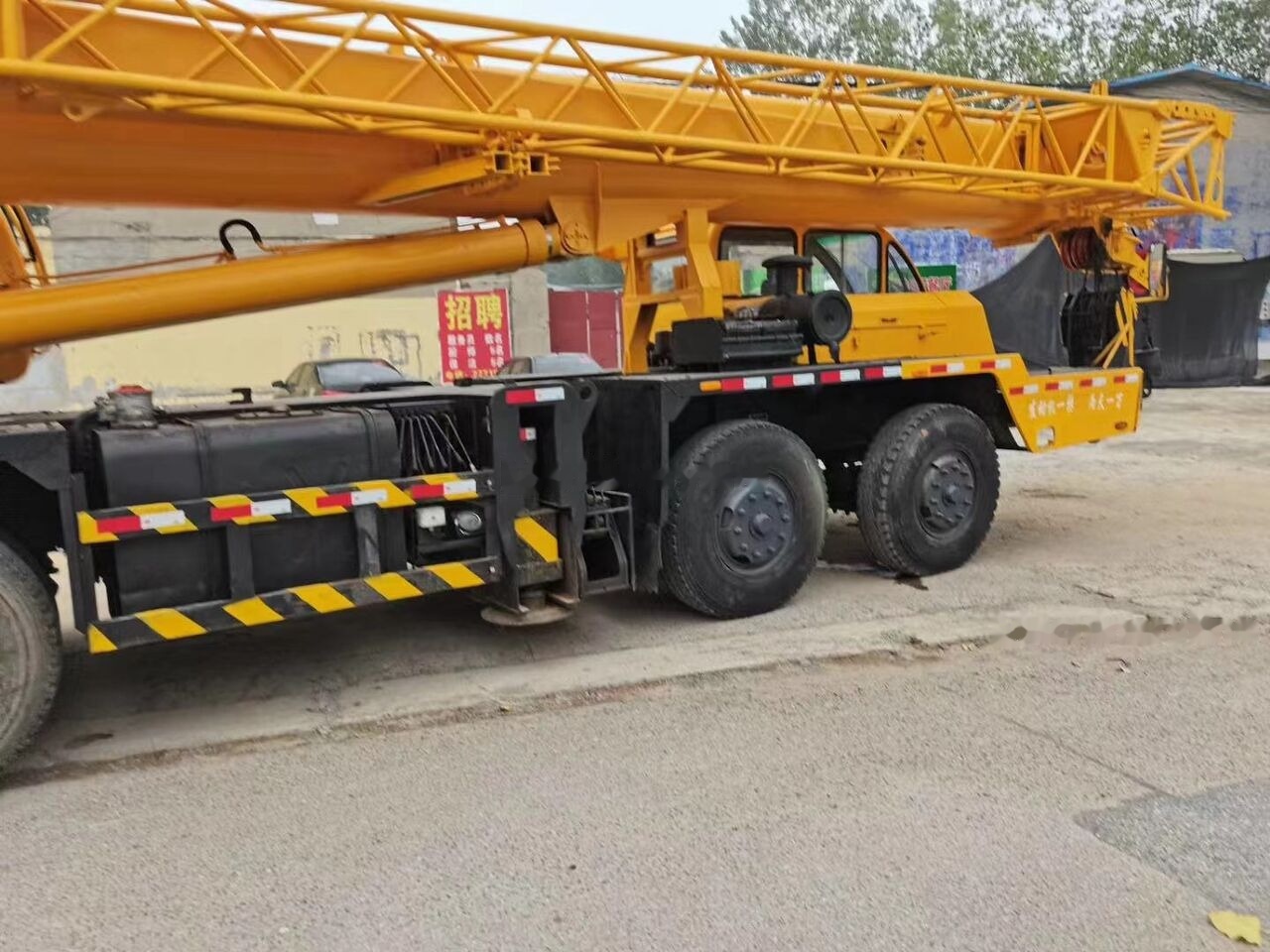 Cẩu bánh lốp XCMG QY50B QY50K QY70K QY100K QY130K truck crane: hình 8