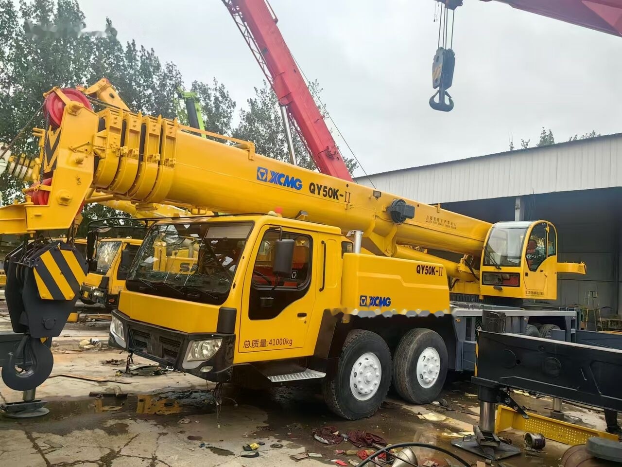 XCMG QY50K-II QY50K 50T 50ton - Cẩu bánh lốp: hình 1 XCMG QY50K-II QY50K 50T 50ton - Cẩu bánh lốp: hình 1