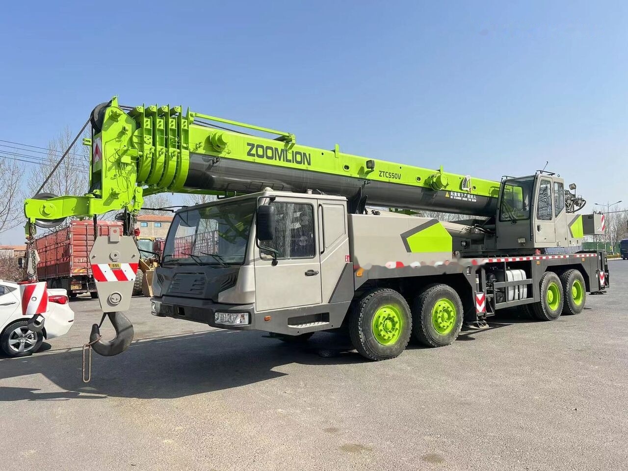 Zoomlion Used 50 Ton Zoomlion Truck Crane Chinese Brand Mobile Crane Mode - Cẩu bánh lốp: hình 3 Zoomlion Used 50 Ton Zoomlion Truck Crane Chinese Brand Mobile Crane Mode - Cẩu bánh lốp: hình 3