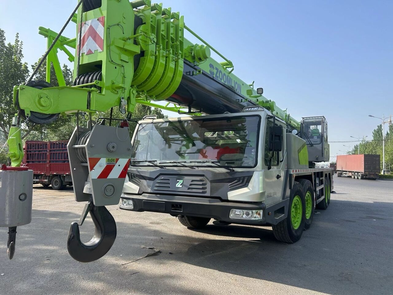Zoomlion ZTC800V 80T ZTC800 ZTC500V - Cẩu bánh lốp: hình 5 Zoomlion ZTC800V 80T ZTC800 ZTC500V - Cẩu bánh lốp: hình 5