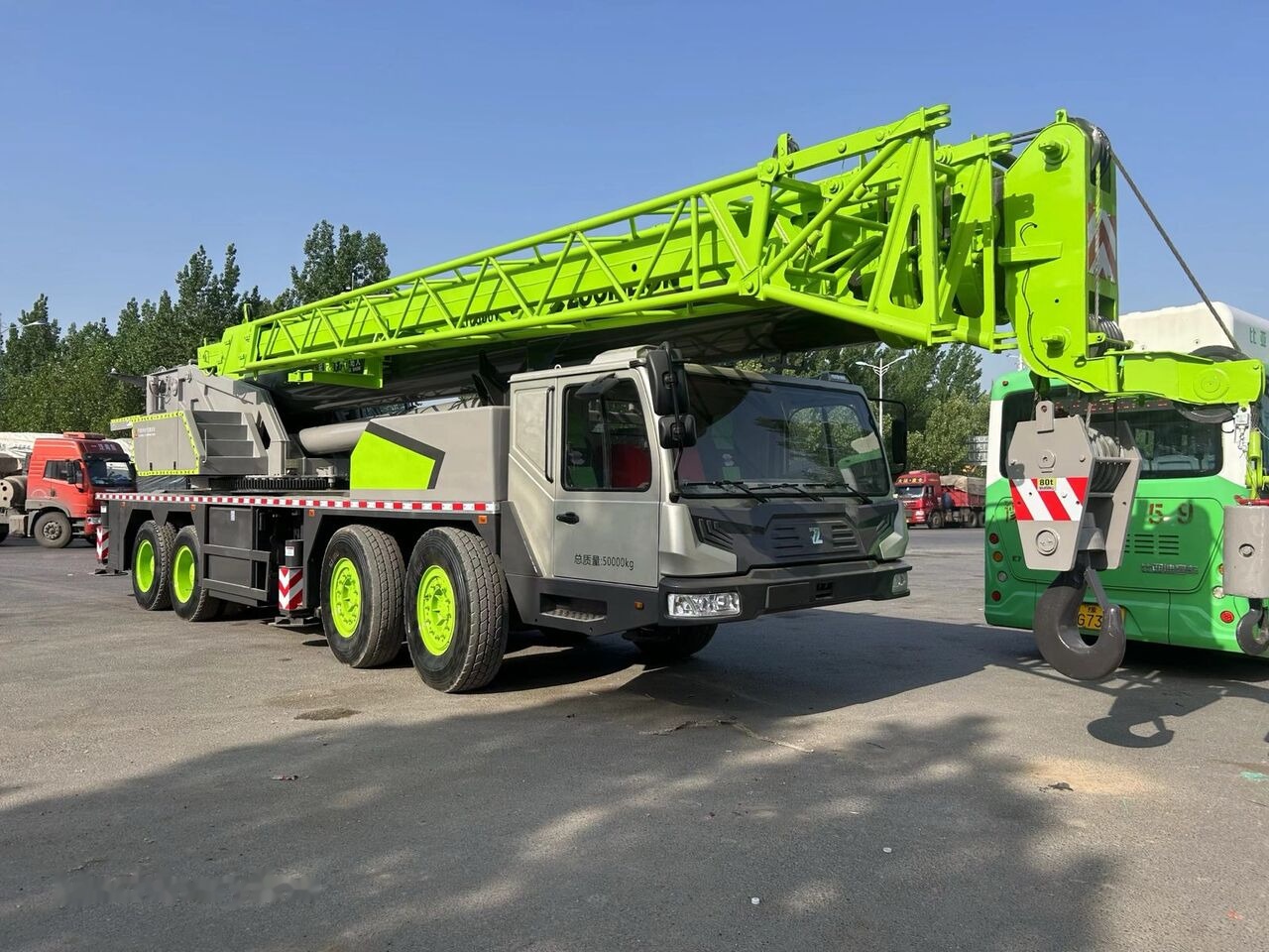 Zoomlion ZTC800V ZTC700V ZTC500V 80T 80ton 50ton 70ton - Cẩu bánh lốp: hình 1 Zoomlion ZTC800V ZTC700V ZTC500V 80T 80ton 50ton 70ton - Cẩu bánh lốp: hình 1