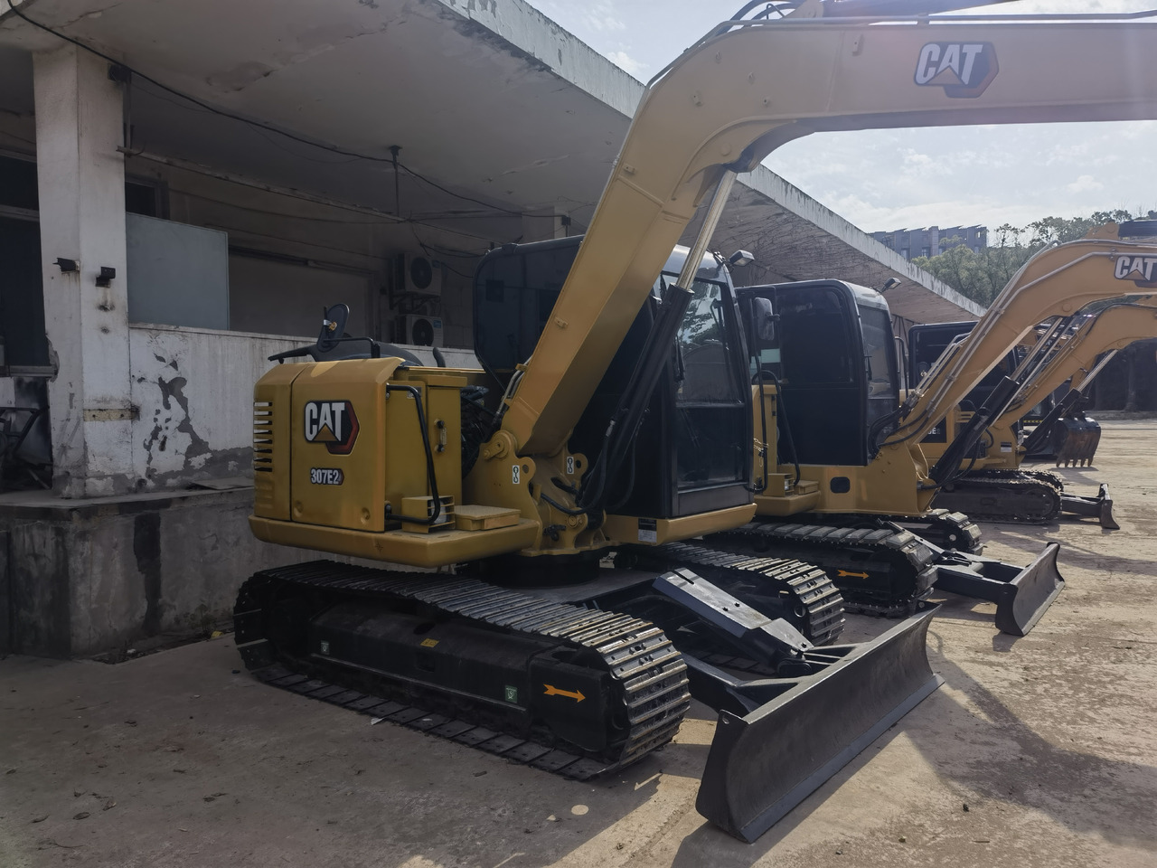 Cat 307E Excavator - Máy xúc bánh xích: hình 3 Cat 307E Excavator - Máy xúc bánh xích: hình 3