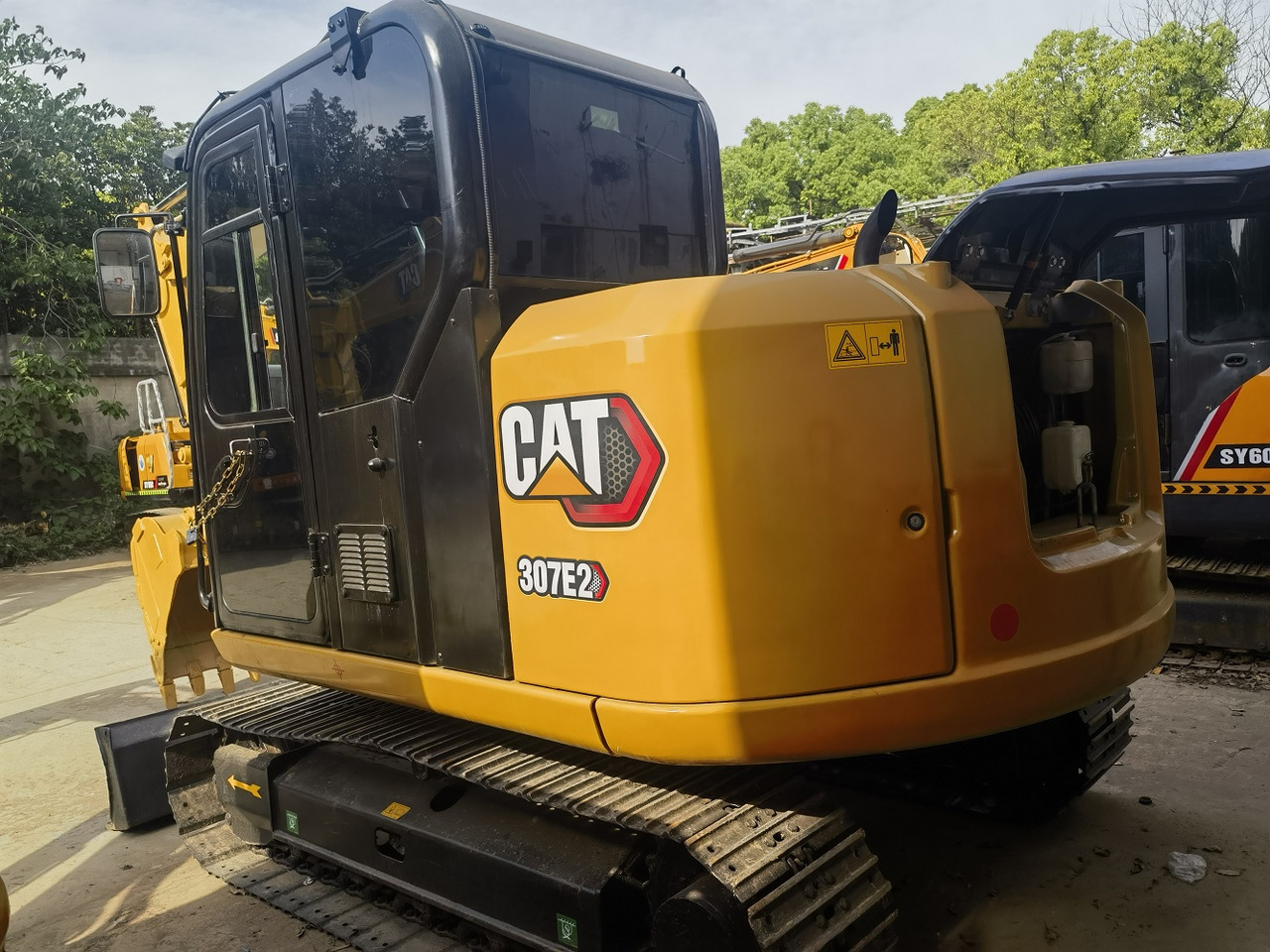 Cat 307E Excavator - Máy xúc bánh xích: hình 1 Cat 307E Excavator - Máy xúc bánh xích: hình 1