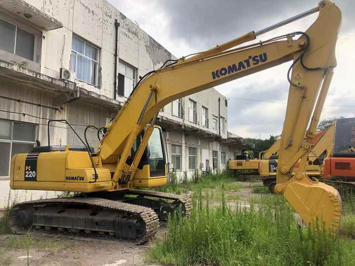 Máy xúc bánh xích Cheap crawler excavator Komatsu PC220-7 hydraulic Excavator secondhand used komatsu pc 200-7 pc220-7 excavator for sale: hình 6