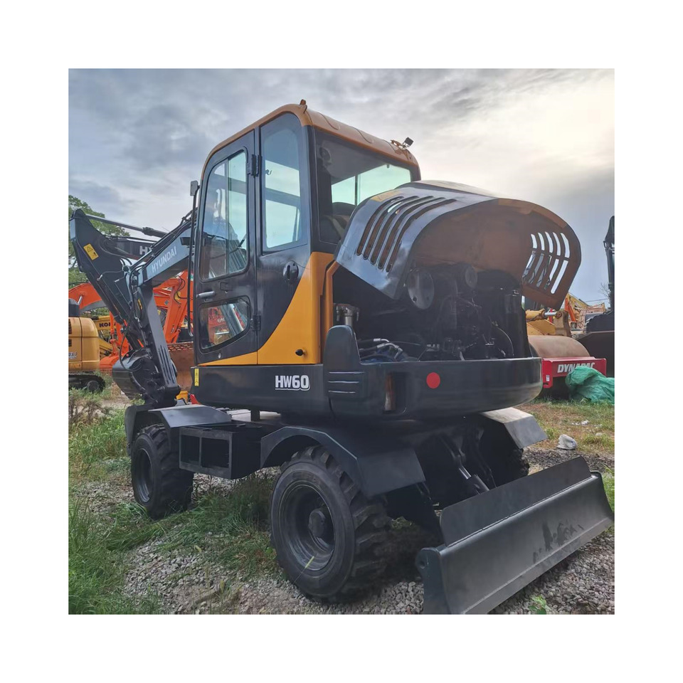 Hyundai HW60  excavator - Máy xúc bánh lốp: hình 3 Hyundai HW60  excavator - Máy xúc bánh lốp: hình 3