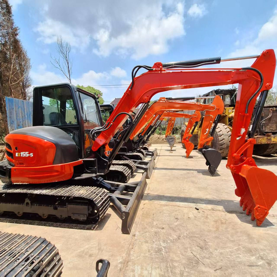 Kubota KX155-5 Excavators - Máy xúc bánh xích: hình 5 Kubota KX155-5 Excavators - Máy xúc bánh xích: hình 5