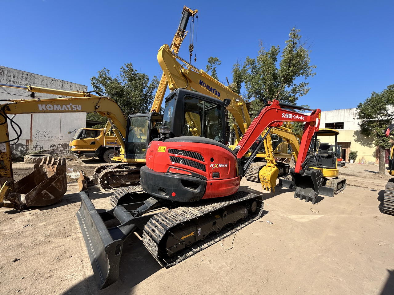 Kubota KX163 Excavator - Máy xúc mini: hình 4 Kubota KX163 Excavator - Máy xúc mini: hình 4