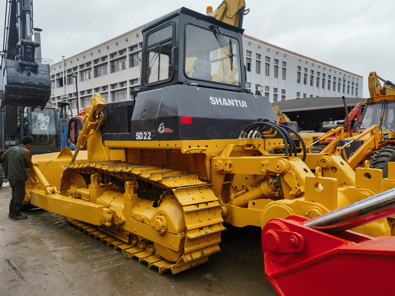 Shantui SD22 bulldozer - Máy ủi: hình 4 Shantui SD22 bulldozer - Máy ủi: hình 4