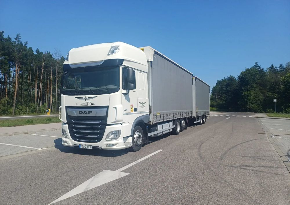DAF XF 480 SUPER SPACE CAB / ZESTAW TANDEM PRZEJAZDOWY 120 M3 / SSC / ACC /EURO 6 - Xe tải thùng mui bạt: hình 5 DAF XF 480 SUPER SPACE CAB / ZESTAW TANDEM PRZEJAZDOWY 120 M3 / SSC / ACC /EURO 6 - Xe tải thùng mui bạt: hình 5