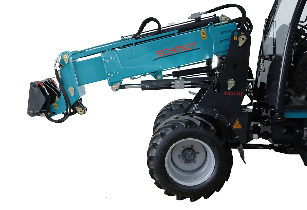 Máy xúc lật bánh lốp kính thiên văn mới SCHMiDT 4350AT - Telescopic with Cabin: hình 14