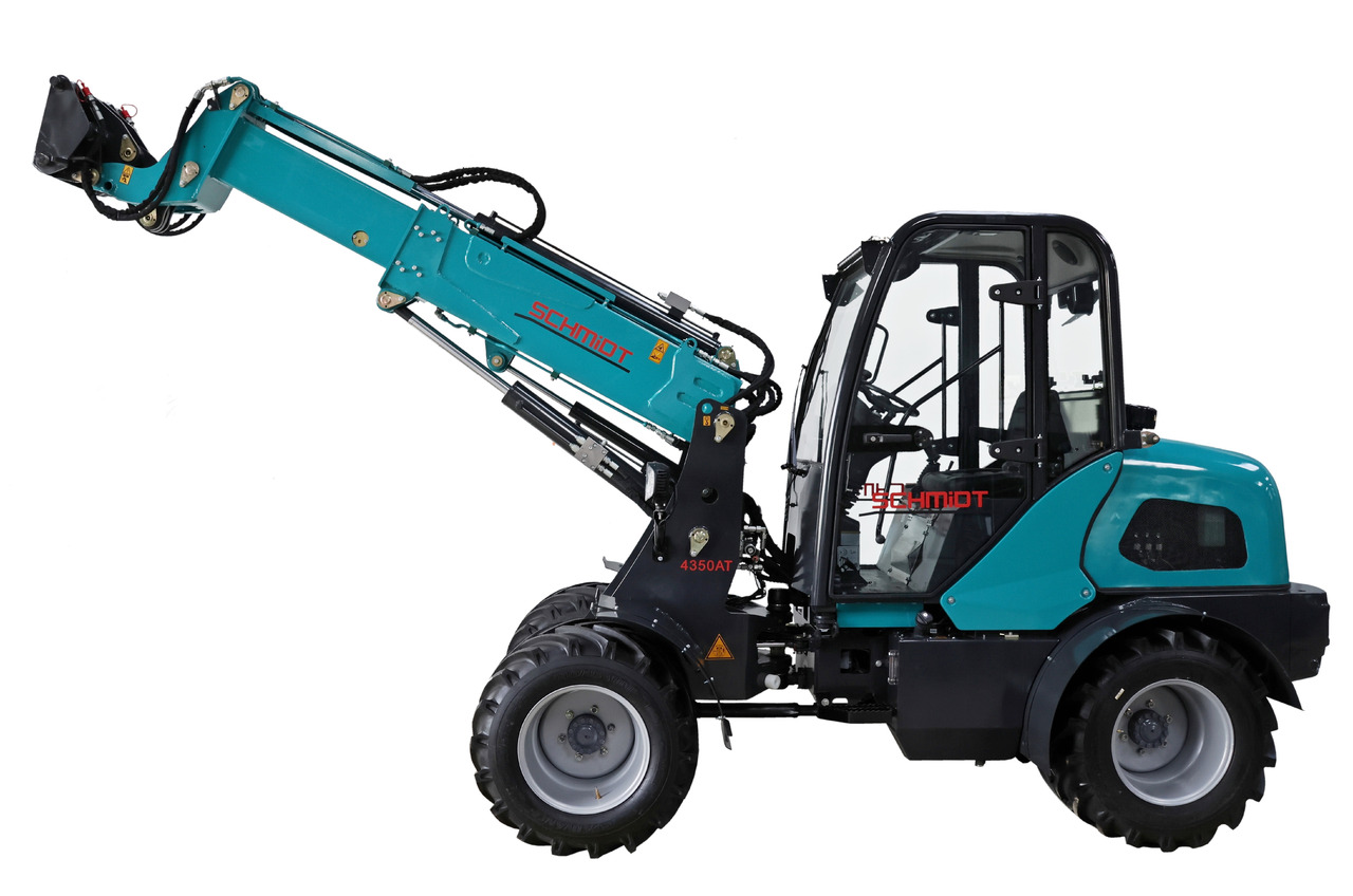 Máy xúc lật bánh lốp kính thiên văn mới SCHMiDT 4350AT - Telescopic with Cabin: hình 6