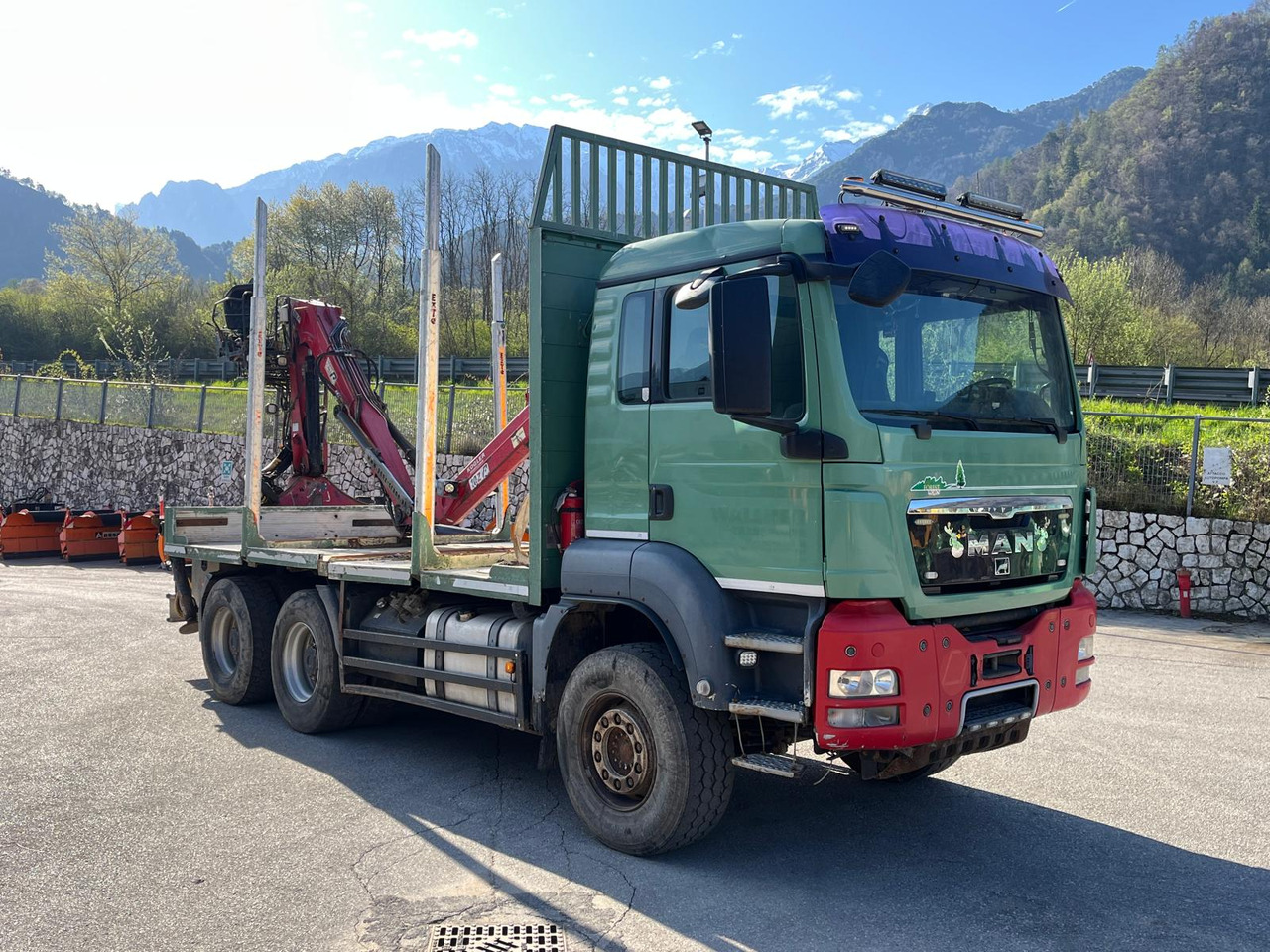 MAN TGS 33.480 - Xe chở gỗ: hình 4 MAN TGS 33.480 - Xe chở gỗ: hình 4