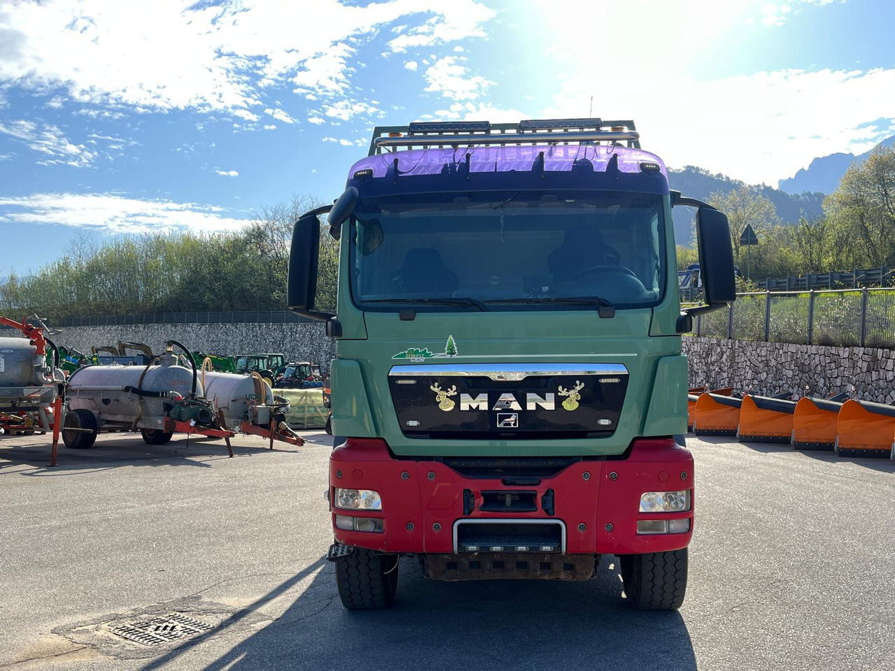 MAN TGS 33.480 - Xe chở gỗ: hình 3 MAN TGS 33.480 - Xe chở gỗ: hình 3