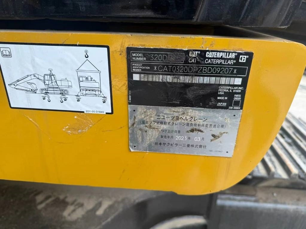 Máy xúc bánh xích CAT 320 D: hình 14