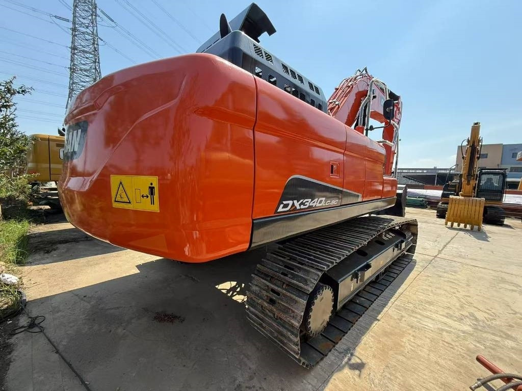 Doosan DX 340 - Máy xúc bánh xích: hình 4 Doosan DX 340 - Máy xúc bánh xích: hình 4