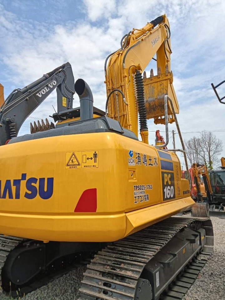 Komatsu PC 160 - Máy xúc bánh xích: hình 4 Komatsu PC 160 - Máy xúc bánh xích: hình 4
