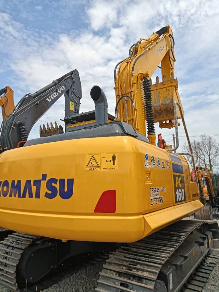 Komatsu PC 160 - Máy xúc bánh xích: hình 3 Komatsu PC 160 - Máy xúc bánh xích: hình 3