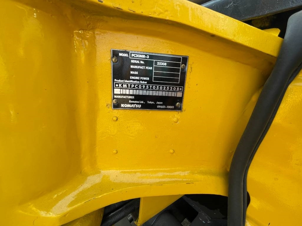 Komatsu PC 30 - Máy xúc mini: hình 2 Komatsu PC 30 - Máy xúc mini: hình 2