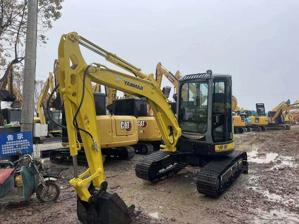 Yanmar Vio 55 - Máy xúc mini: hình 4 Yanmar Vio 55 - Máy xúc mini: hình 4