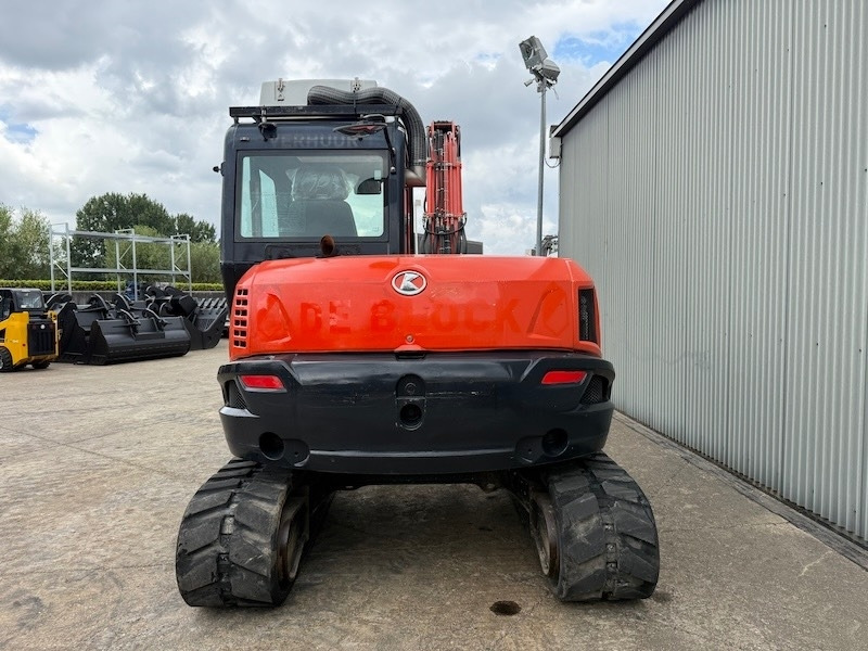 Kubota KX 080-4 - Máy xúc mini: hình 3 Kubota KX 080-4 - Máy xúc mini: hình 3