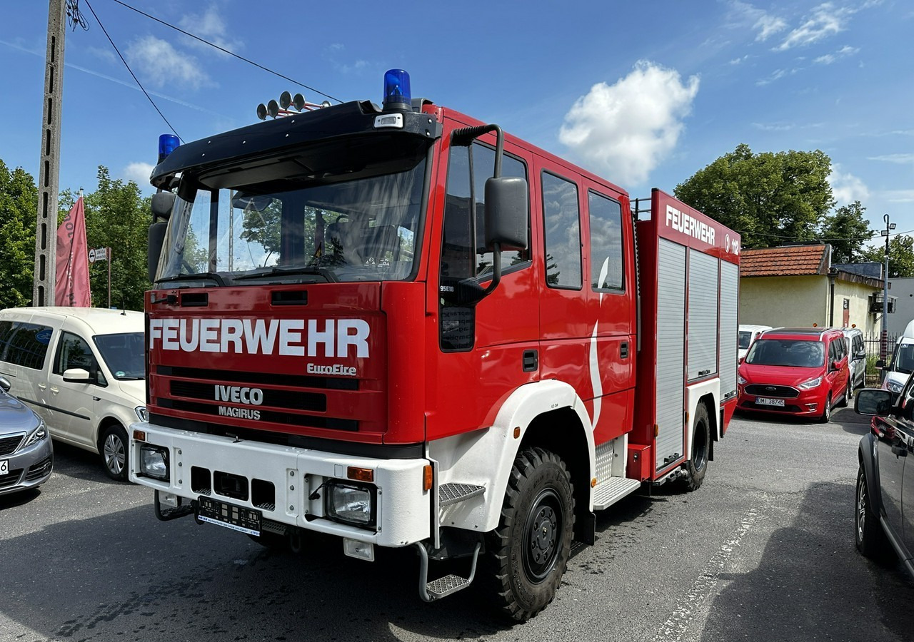 Iveco Inny Iveco Iveco Magirus FF95E Straż Pożarna Gaśnicza 4X4 Metz 96 jak Nowa - Xe tải cứu hỏa: hình 1 Iveco Inny Iveco Iveco Magirus FF95E Straż Pożarna Gaśnicza 4X4 Metz 96 jak Nowa - Xe tải cứu hỏa: hình 1
