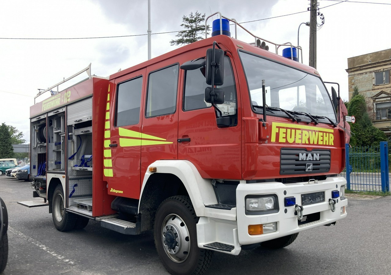 Xe tải cứu hỏa MAN Inny MAN MAN 15,250 Straż pożarna gaśnicza 9-osobowa 4X4 Wóz strażacki 2003: hình 13