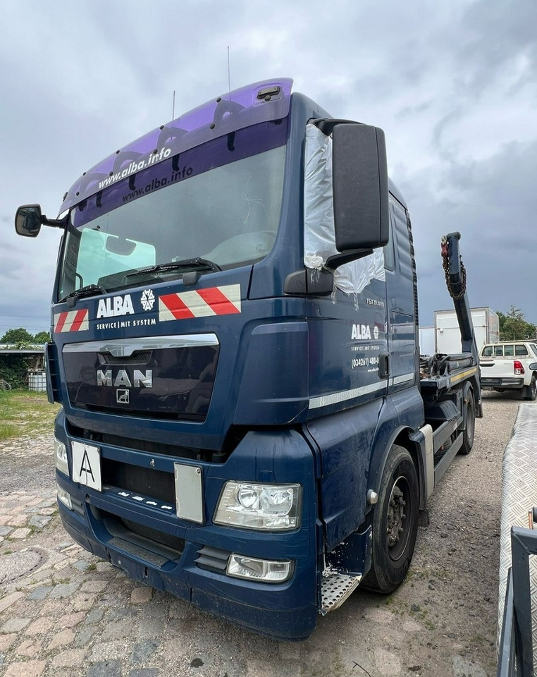 MAN Inny MAN Man TGX 18.400 Bramowiec hakowiec Meiler Model 2012 - Xe tải chở thùng nhỏ: hình 1 MAN Inny MAN Man TGX 18.400 Bramowiec hakowiec Meiler Model 2012 - Xe tải chở thùng nhỏ: hình 1