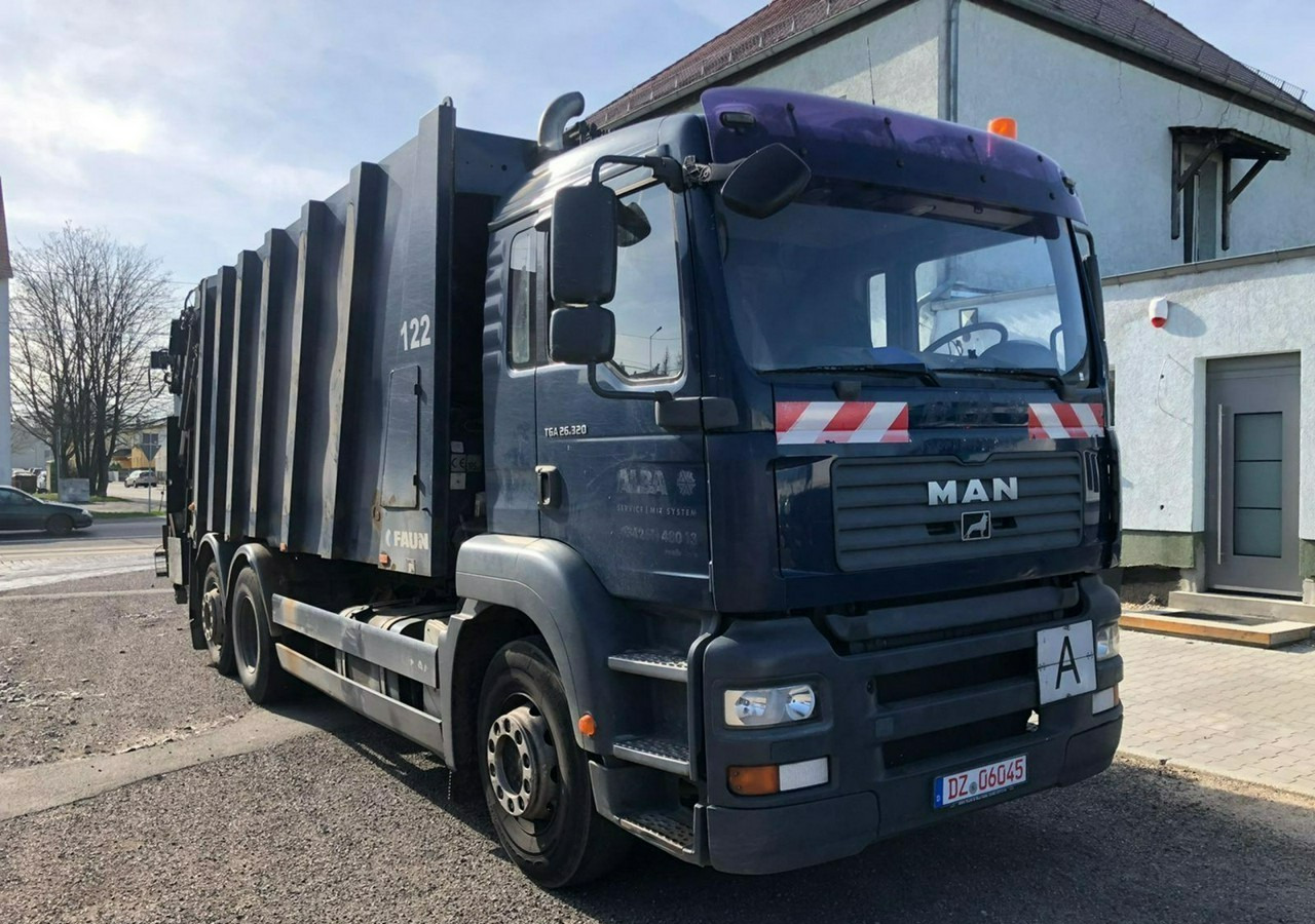 MAN Inny MAN TGA 26.320 Śmieciarka Powerpress 525 FAUN 2008 - Xe tải chở rác: hình 2 MAN Inny MAN TGA 26.320 Śmieciarka Powerpress 525 FAUN 2008 - Xe tải chở rác: hình 2