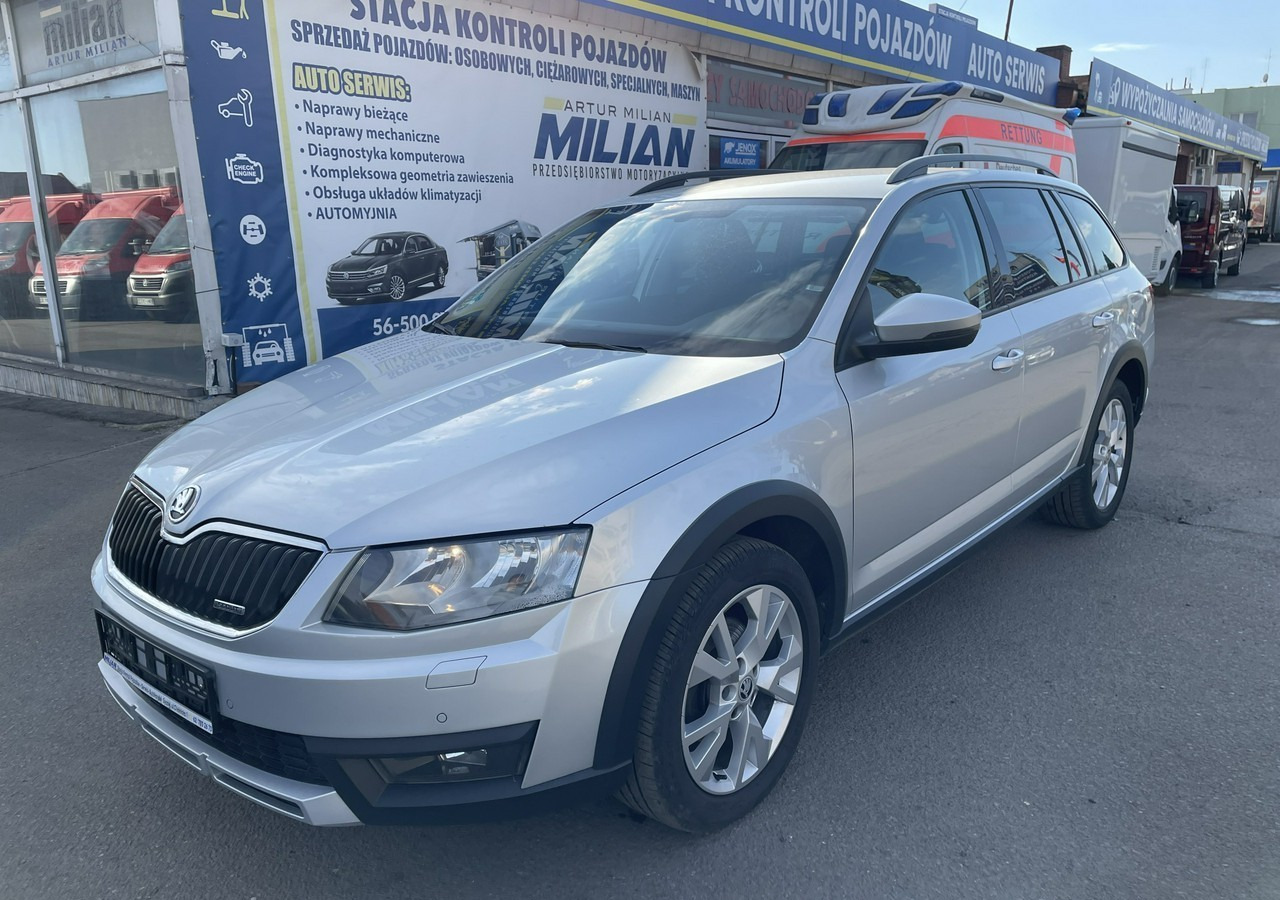 Skoda Octavia III Skoda Octavia 4X4 Scout 2.0 TDI -150KM Model 2017 Bezwypadkowa FV 23 - Xe hơi: hình 1 Skoda Octavia III Skoda Octavia 4X4 Scout 2.0 TDI -150KM Model 2017 Bezwypadkowa FV 23 - Xe hơi: hình 1