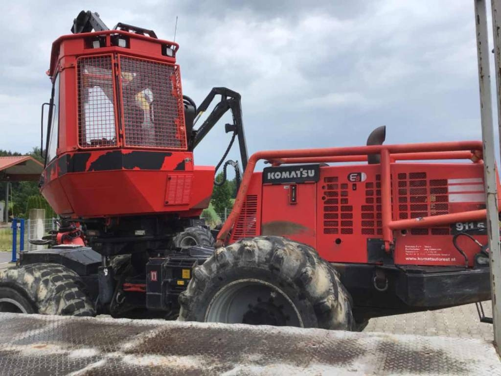 Komatsu 911.5 - Máy thu hoạch rừng: hình 3 Komatsu 911.5 - Máy thu hoạch rừng: hình 3