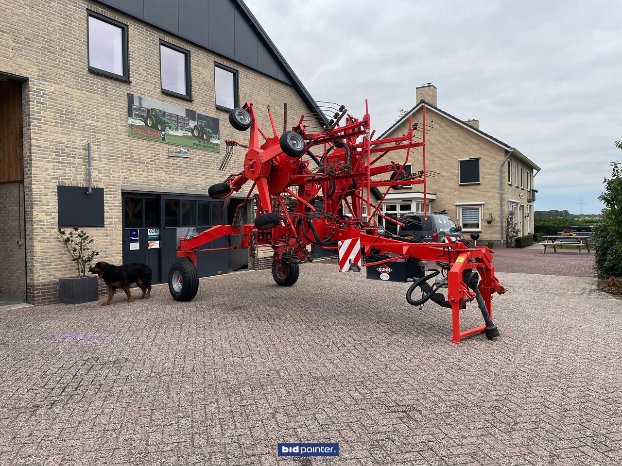 Kuhn GA8521 - Dàn trải/ Cào: hình 1 Kuhn GA8521 - Dàn trải/ Cào: hình 1