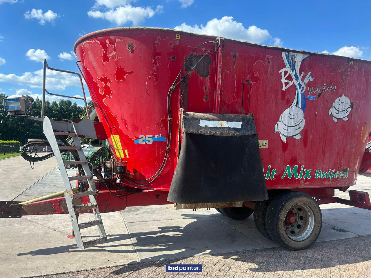 Peecon Biga 25m3 - Xe trộn thức ăn gia súc: hình 4 Peecon Biga 25m3 - Xe trộn thức ăn gia súc: hình 4