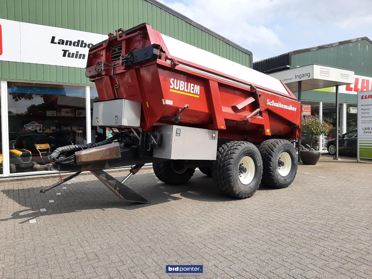 Schuitemaker Subliem 200 zandkipper / gronddumper - Toa kéo nhỏng/ Xe đổ: hình 2 Schuitemaker Subliem 200 zandkipper / gronddumper - Toa kéo nhỏng/ Xe đổ: hình 2