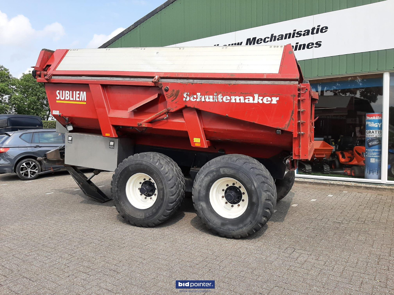 Schuitemaker Subliem 200 zandkipper / gronddumper - Toa kéo nhỏng/ Xe đổ: hình 3 Schuitemaker Subliem 200 zandkipper / gronddumper - Toa kéo nhỏng/ Xe đổ: hình 3