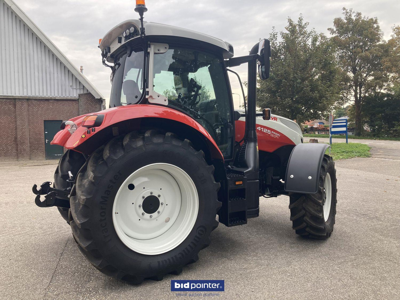 Steyr 4125 profi CVT - Máy cày: hình 4 Steyr 4125 profi CVT - Máy cày: hình 4