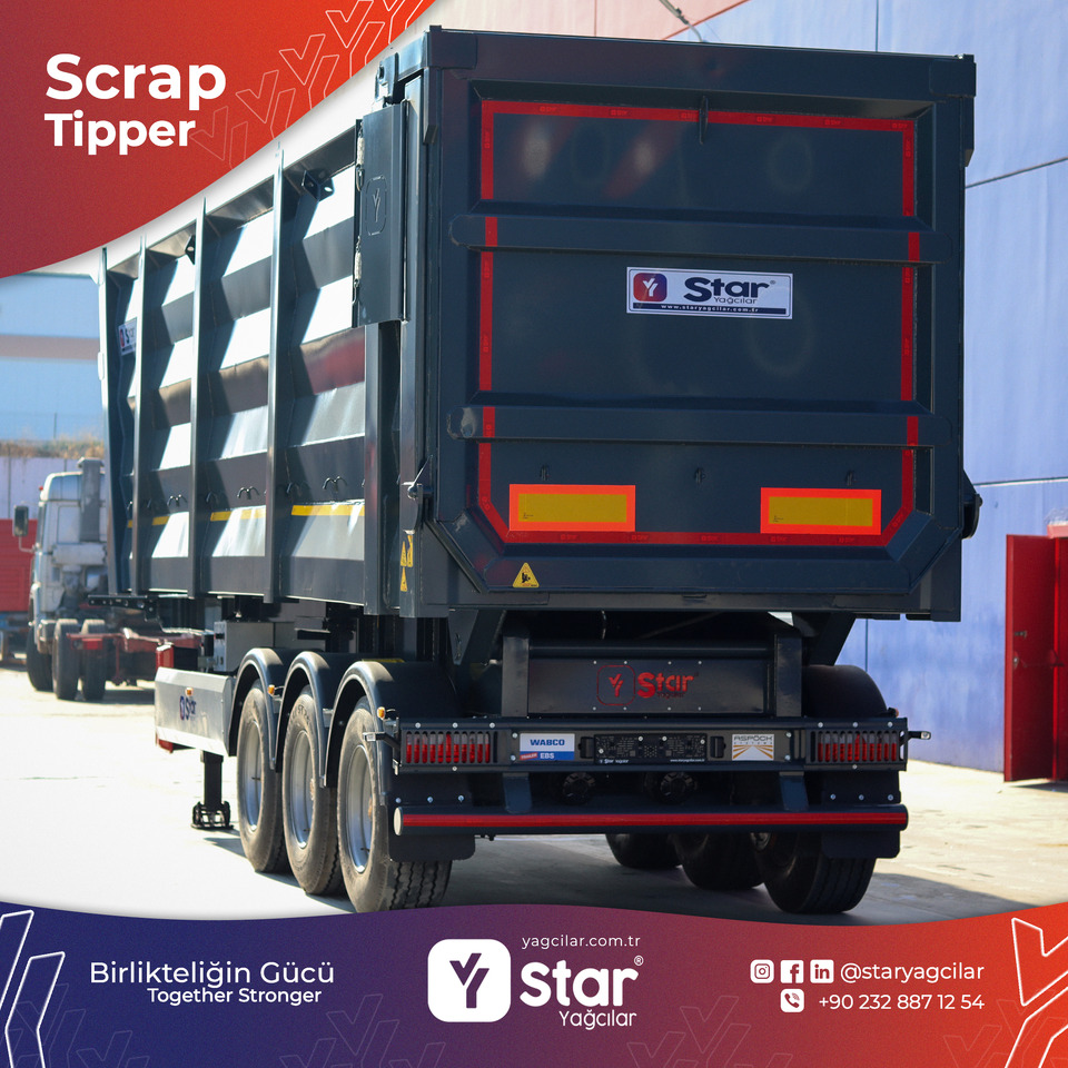 STAR YAGCILAR SY - Tipper scrap - Sơ mi rơ moóc ben: hình 1 STAR YAGCILAR SY - Tipper scrap - Sơ mi rơ moóc ben: hình 1