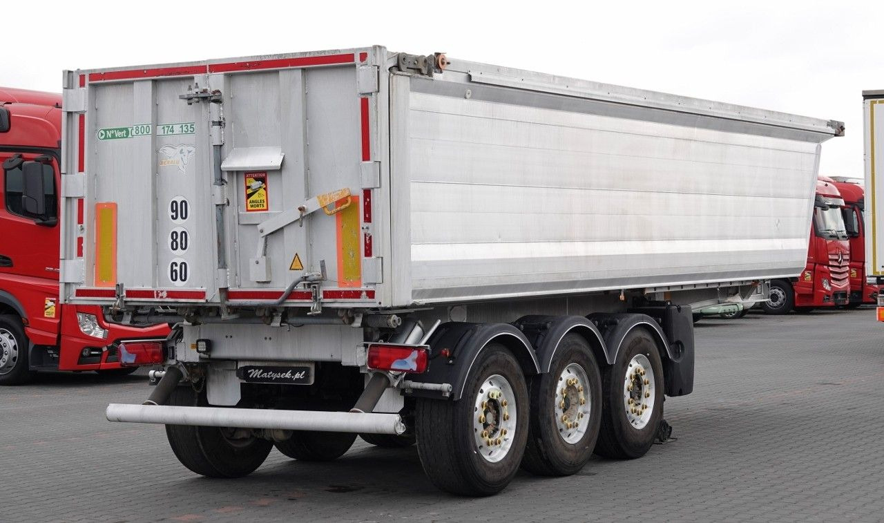 Benalu WYWROTKA / 25 m3 / ALUMINIOWA / OŚ PODNOSZONA / - Sơ mi rơ moóc ben: hình 3 Benalu WYWROTKA / 25 m3 / ALUMINIOWA / OŚ PODNOSZONA / - Sơ mi rơ moóc ben: hình 3