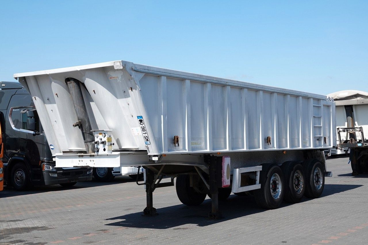 Benalu WYWROTKA / 25 m3 / ALUMINIOWA / SAF / SPROWADZ - Sơ mi rơ moóc ben: hình 1 Benalu WYWROTKA / 25 m3 / ALUMINIOWA / SAF / SPROWADZ - Sơ mi rơ moóc ben: hình 1