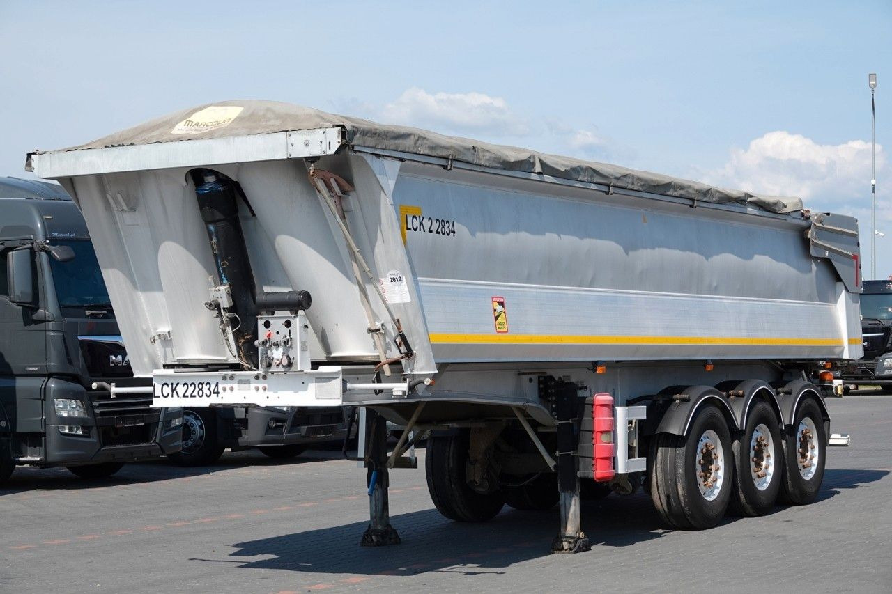Benalu WYWROTKA 27 m3 / ALUMINIOWA / HYDRAULICZNA KLAPA - Sơ mi rơ moóc ben: hình 2 Benalu WYWROTKA 27 m3 / ALUMINIOWA / HYDRAULICZNA KLAPA - Sơ mi rơ moóc ben: hình 2