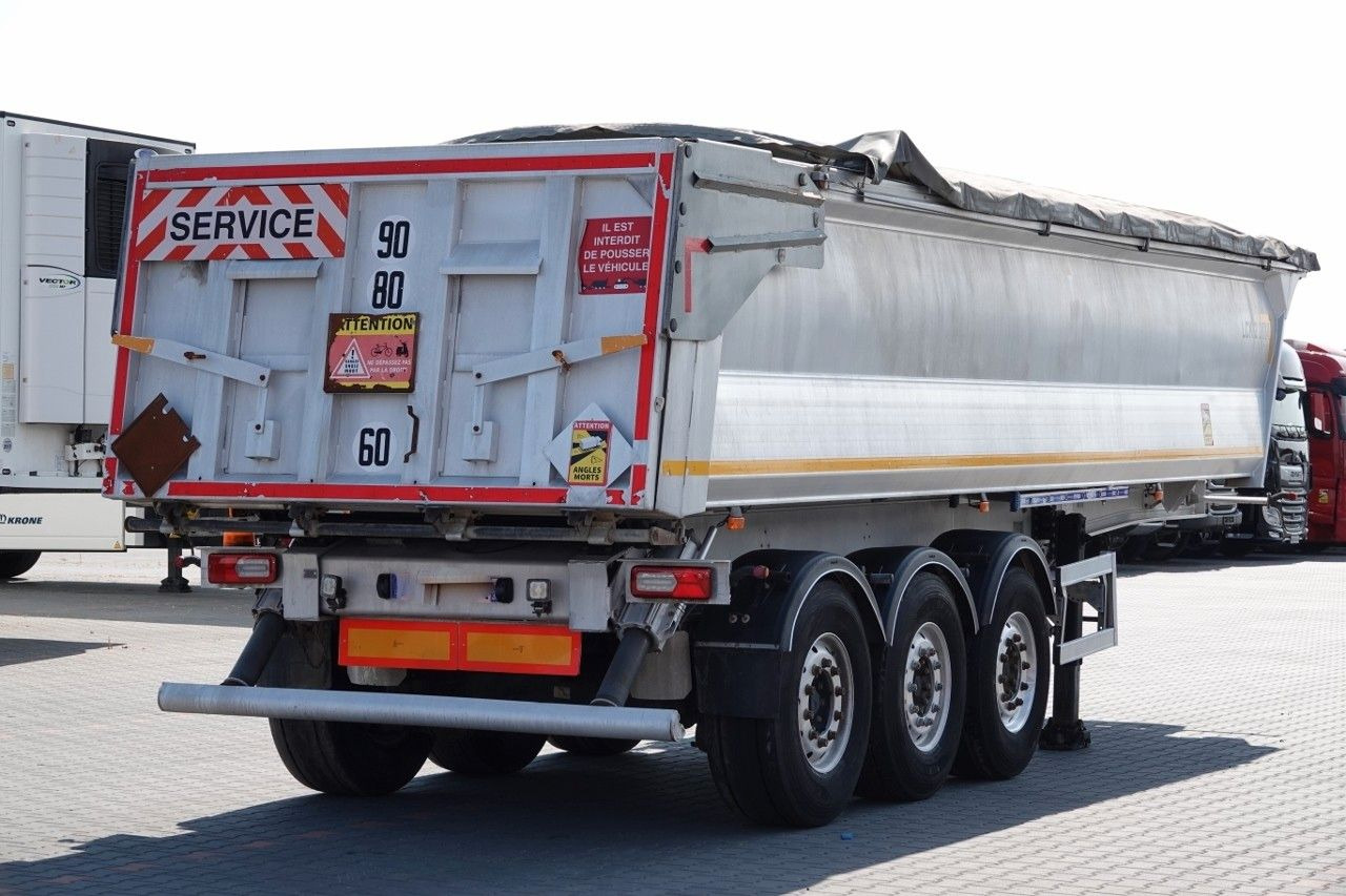 Benalu WYWROTKA 27 m3 / ALUMINIOWA / HYDRAULICZNA KLAPA - Sơ mi rơ moóc ben: hình 5 Benalu WYWROTKA 27 m3 / ALUMINIOWA / HYDRAULICZNA KLAPA - Sơ mi rơ moóc ben: hình 5