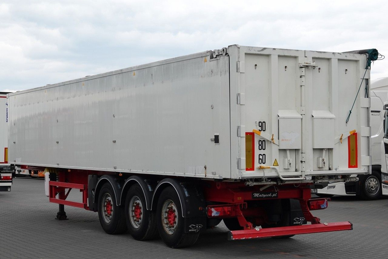 Benalu WYWROTKA 49 m3 / ALUMINIOWA MULDA / KLAPO -DRZWI - Sơ mi rơ moóc ben: hình 5 Benalu WYWROTKA 49 m3 / ALUMINIOWA MULDA / KLAPO -DRZWI - Sơ mi rơ moóc ben: hình 5
