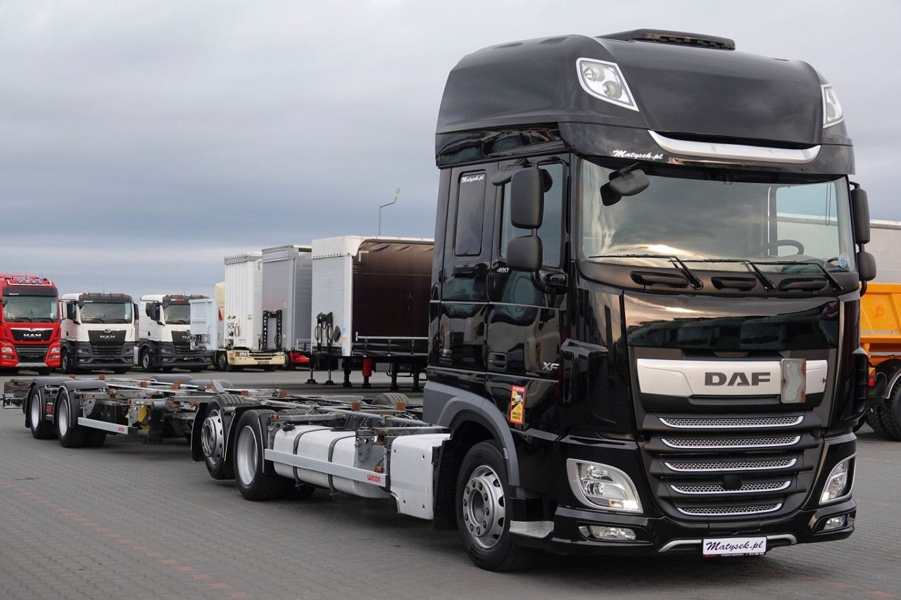 DAF XF 480 / BDF / ZESTAW TANDEM / 2019 / PO KONTRAK - Xe chở container/ Xe tải hoán đổi thân: hình 1 DAF XF 480 / BDF / ZESTAW TANDEM / 2019 / PO KONTRAK - Xe chở container/ Xe tải hoán đổi thân: hình 1