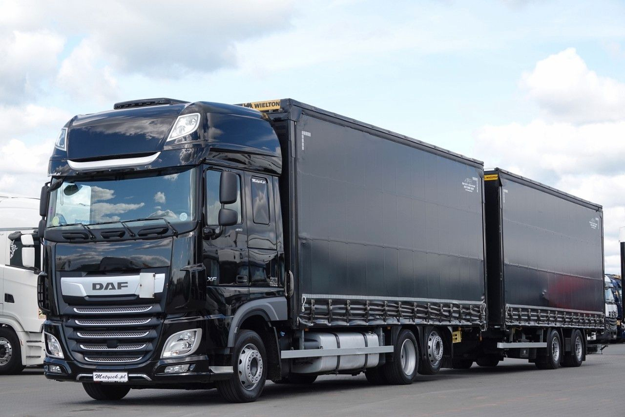 DAF XF 480 / ZESTAW TANDEM / 120 M3 / PRZEJAZDOWY / - Xe tải thùng mui bạt: hình 1 DAF XF 480 / ZESTAW TANDEM / 120 M3 / PRZEJAZDOWY / - Xe tải thùng mui bạt: hình 1