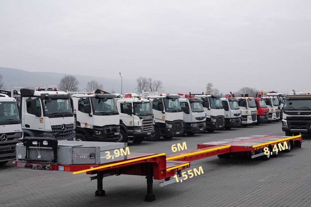 Emtech NACZEPA LAWETA / NISKOPODWOZIE / ROZCIĄGANA Emtech NACZEPA LAWETA / NISKOPODWOZIE / ROZCIĄGANA - Sơ mi rơ moóc thùng thấp: hình 2 Emtech NACZEPA LAWETA / NISKOPODWOZIE / ROZCIĄGANA Emtech NACZEPA LAWETA / NISKOPODWOZIE / ROZCIĄGANA - Sơ mi rơ moóc thùng thấp: hình 2